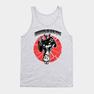 Gamers Never Quit Tank Top